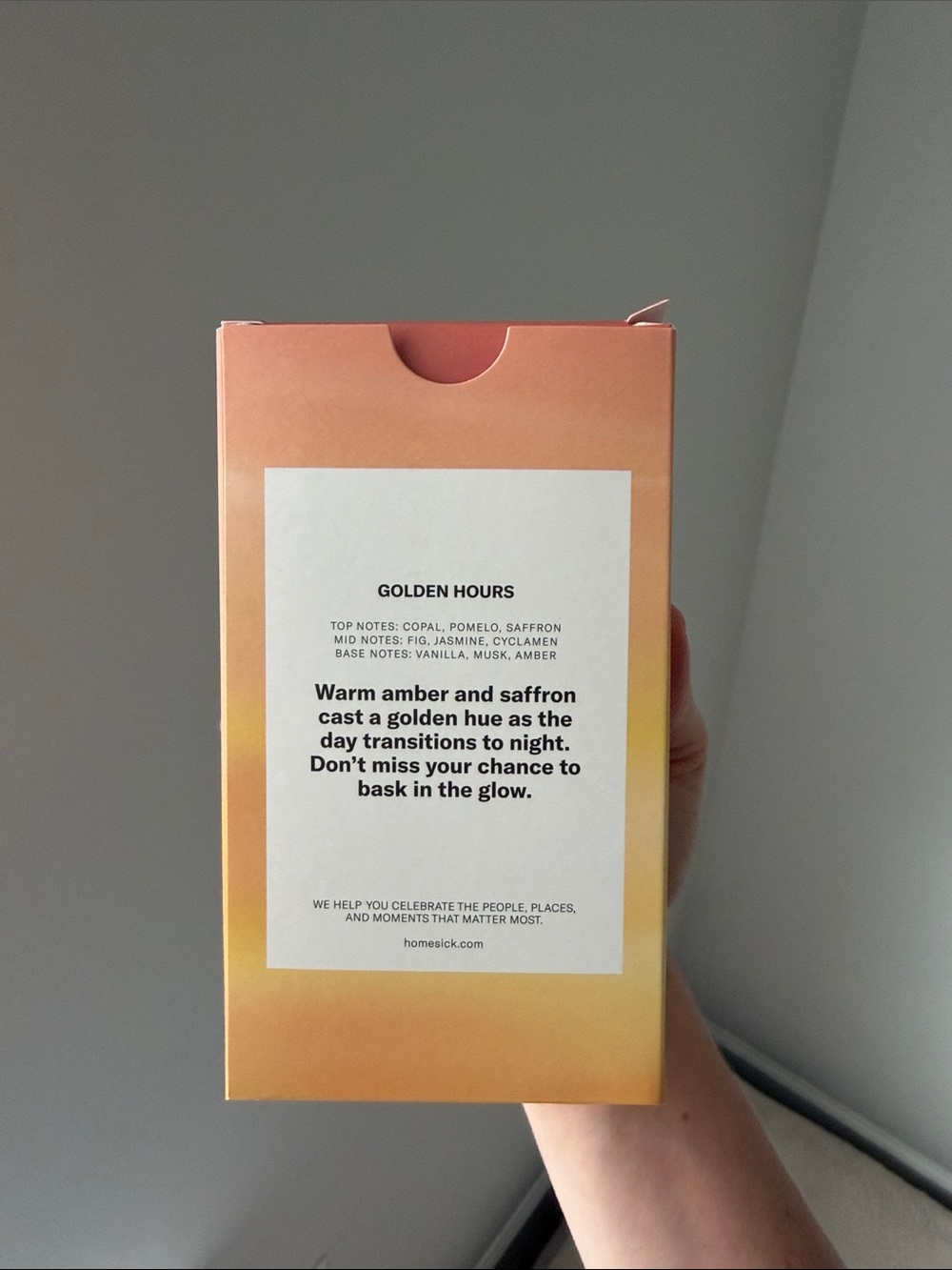 Golden Hour Homesick Candle - Picture 3 of 3